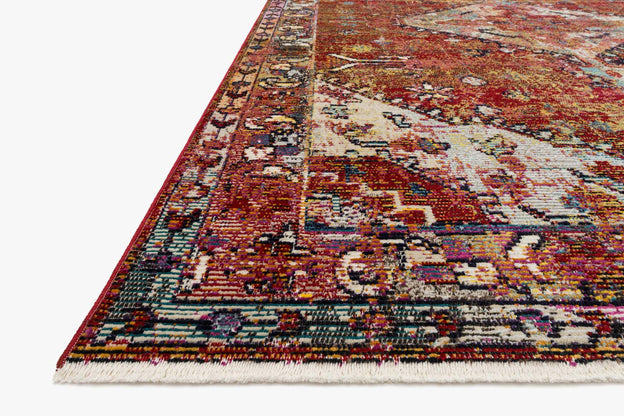 Silvia Rug - Red / Multi
