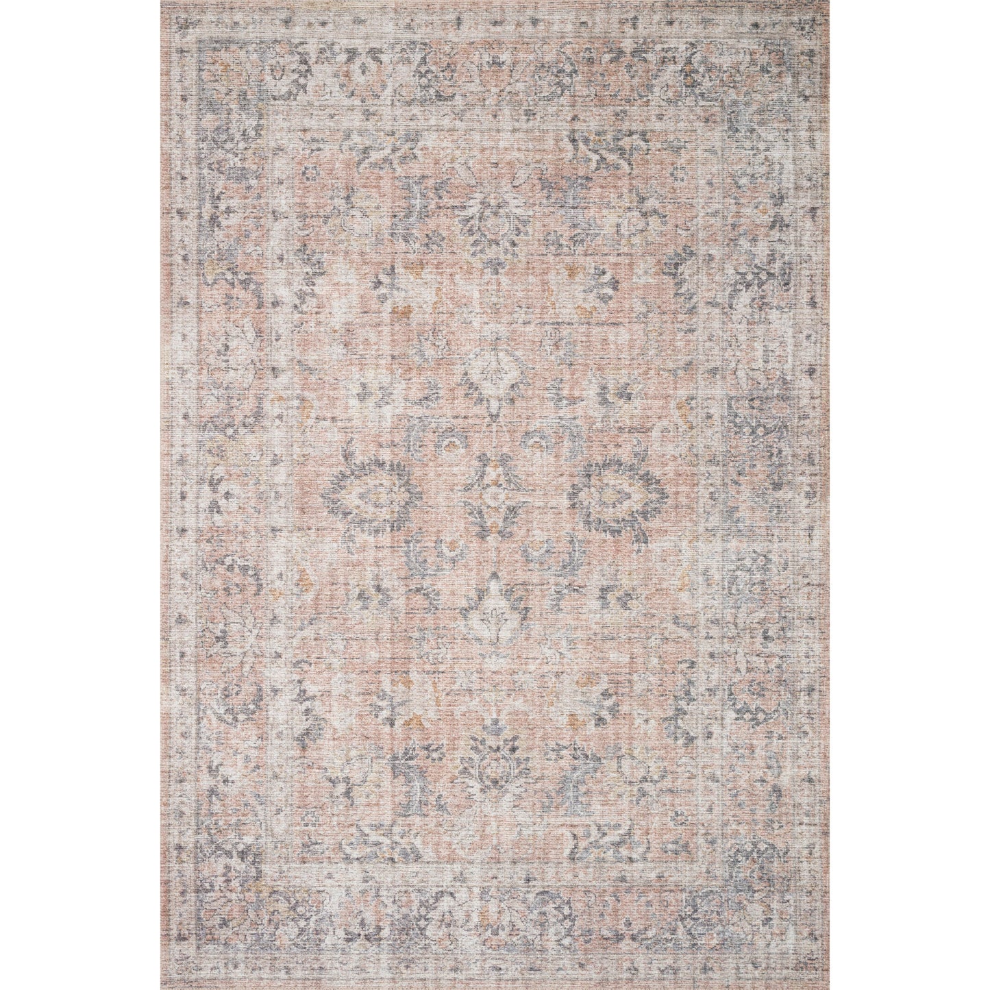 Skye Blush / Grey Rug