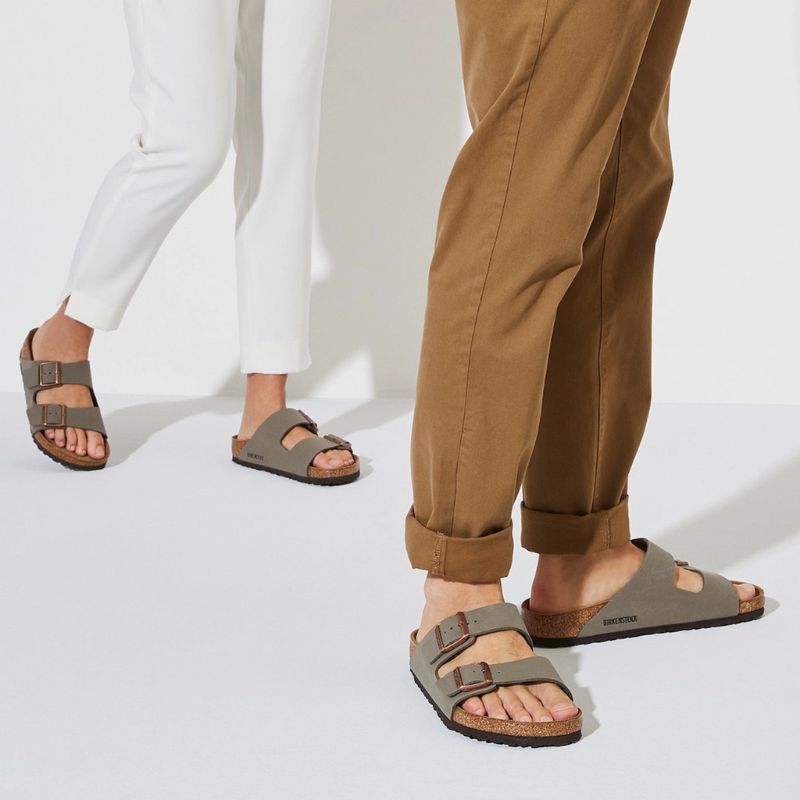 Birkenstock Arizona BirkiBuc Regular (Classic Footbed + Suede Lined)