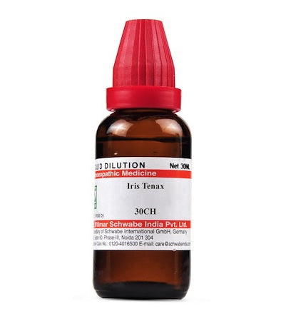 Iris Tenax Dilution 6C, 30C, 200C, 1M, 10M.