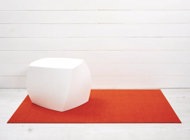 Chilewich Indoor/Outdoor Solid Shag Floor Mat - Cara Cara