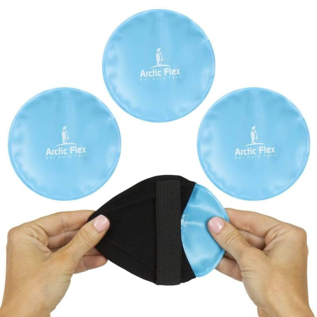 Vive Health Arctic Flex Round Gel Ice Packs - Hot & Cold Therapy - Senior.com Ice Packs