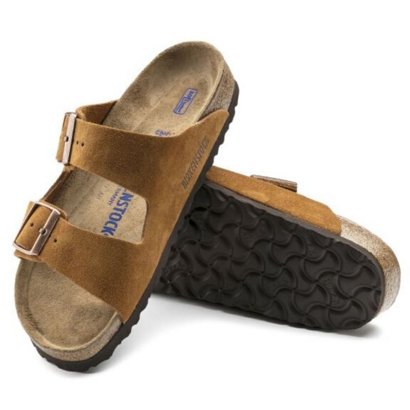 Birkenstock Arizona Narrow (Suede Upper + Soft Footbed)