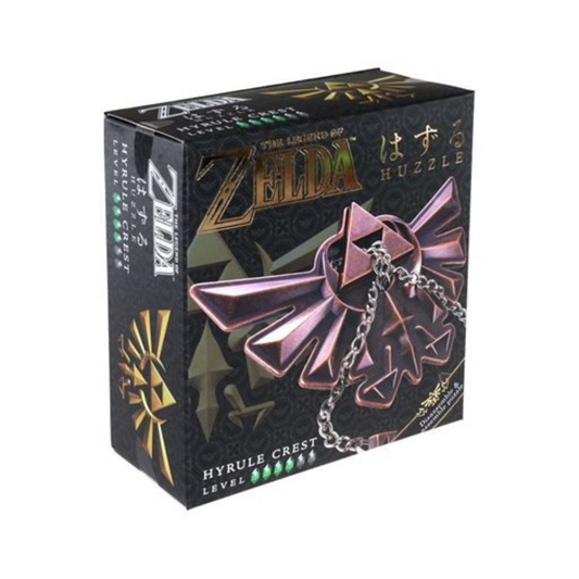 Hanayama Brain Teaser Puzzles: The Legend Of Zelda: Hyrule Crest (Level 4)