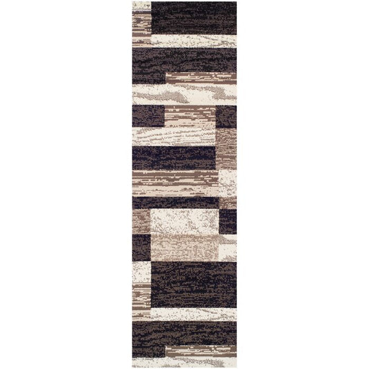 Rockwood Patchwork Multicolor Area Rug Runner 2'7" x 8'