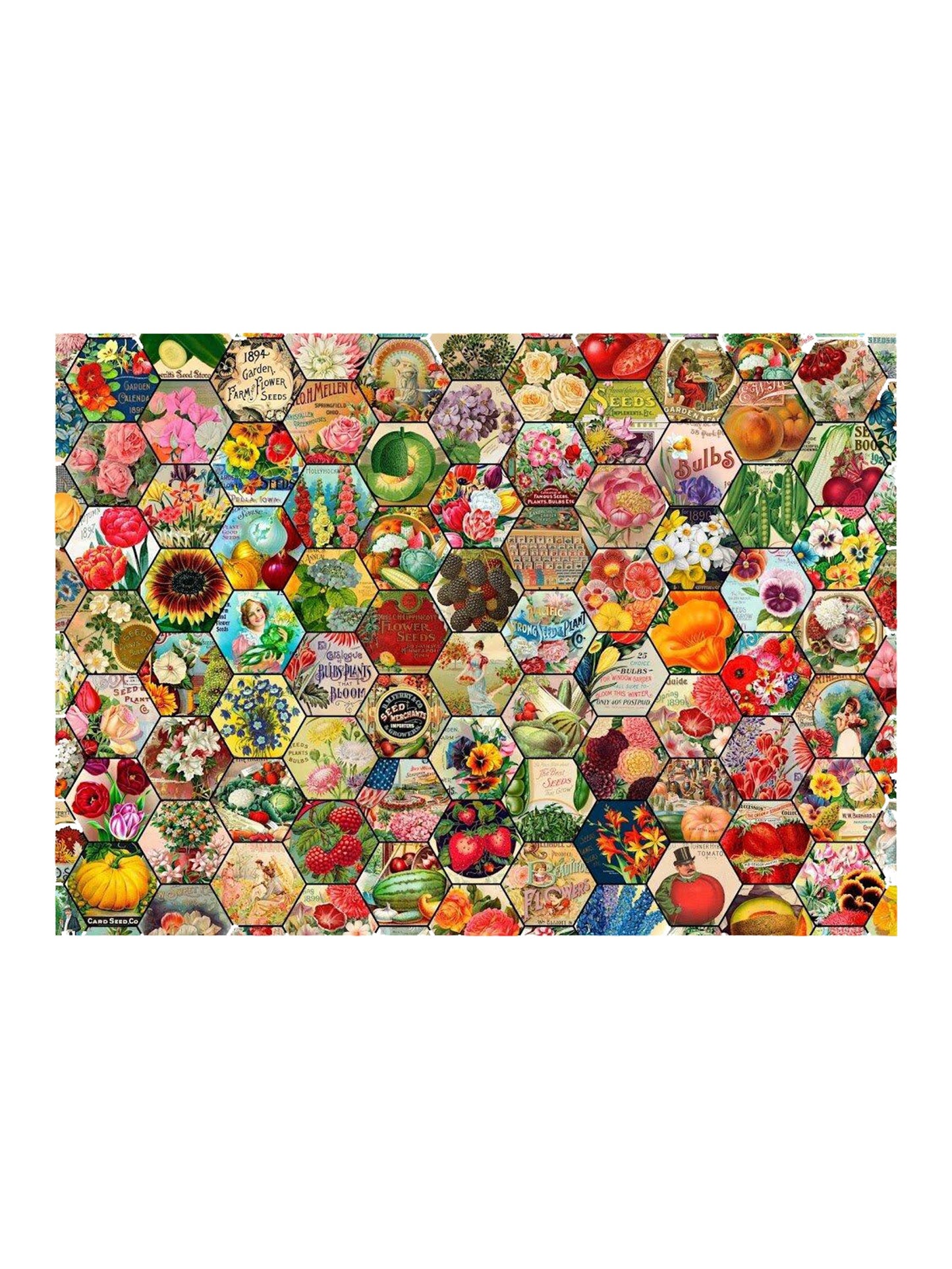 Heirloom Seeds Wood Puzzle