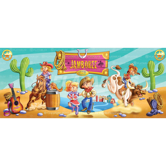 Western Jamboree Removable Art Panel