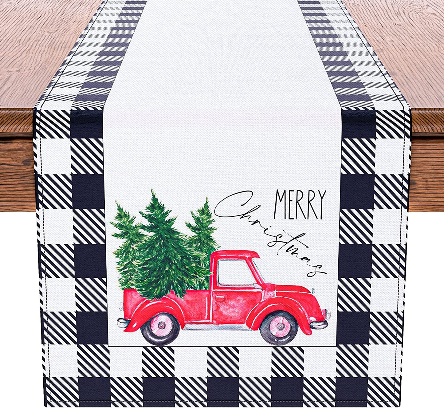 Decorative Fall Table Runner for Home Decor - Perfect Autumn and Thanksgiving Decorations for Your Home Home & Garden > Decor > Seasonal & Holiday Decorations KIBAGA Christmas