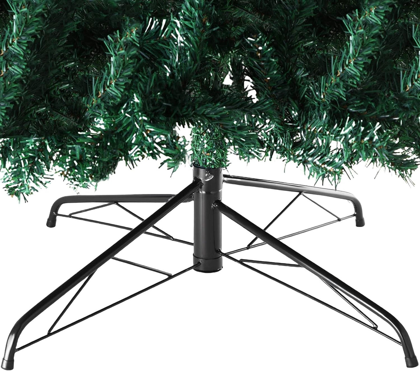 Roowest Christmas Tree Stand Artificial Christmas Tree Base Metal Xmas Tree Folding Replacement Holder Green Tree Base for Christmas Holiday Winter Tree Party Decorations (16 Inch) Home & Garden > Decor > Seasonal & Holiday Decorations Roowest 28 Inch