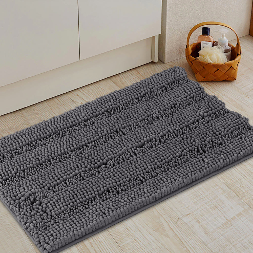 Chenille Stripe Rug 1 Piece 20" x 32"