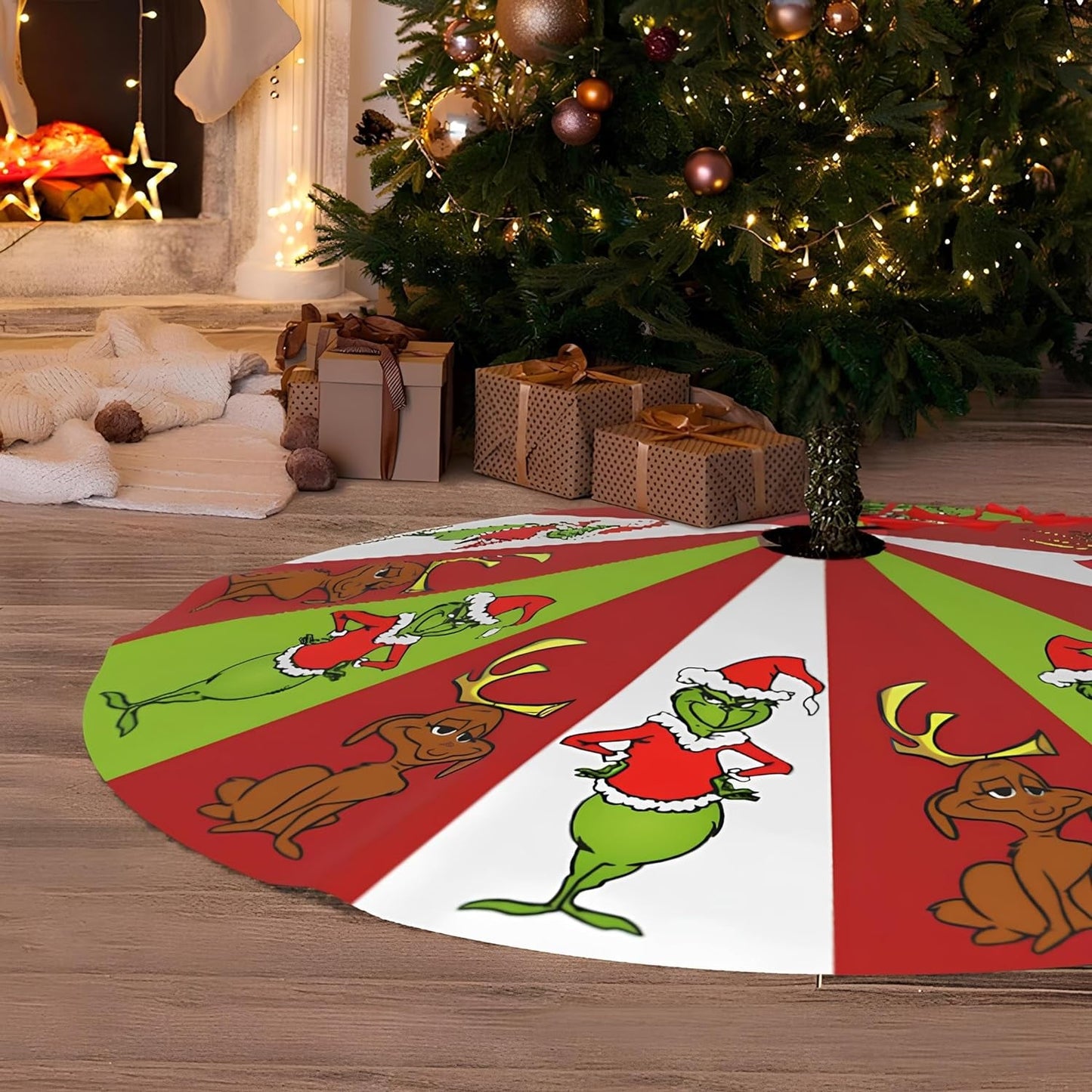 Christmas Tree Skirt 36 Inch Christmas Tree Decorations Xmas Tree Skirt for Christmas Tree Skirts
