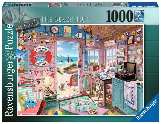 Ravensburger My Haven No.7 The Beach Hut 1000 Piece Jigsaw Puzzle