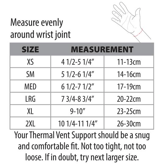 Core Products Swede-O Thermal Vent Carpal Tunnel Immobilizer Brace - Left