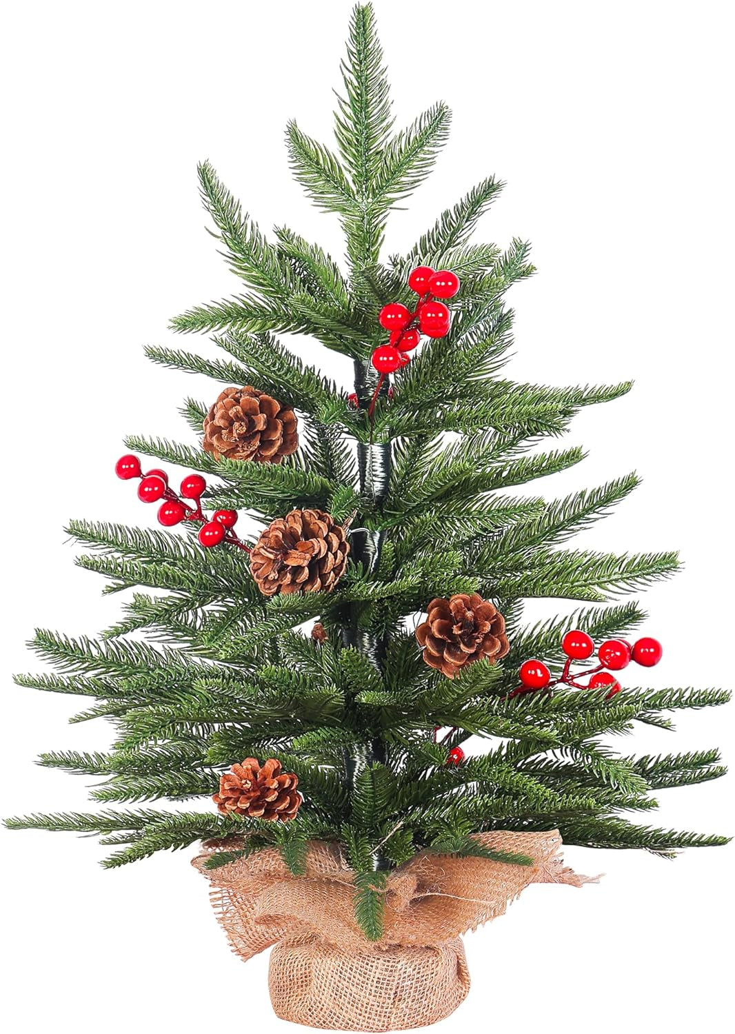 Black Christmas Tree 7.5Ft | Artificial 7.5 Feet Xmas Tree with 1400 Branch Tips and Decorations(15Cm Silver Top Star, 8 Flowers) Metal Stand, Easy to Assemble | Suitable for Home Office Store Bar Home & Garden > Decor > Seasonal & Holiday Decorations TrObayee 2 Ft