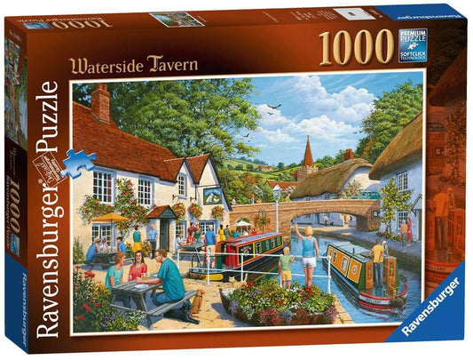 Ravensburger Waterside Tavern 1000 Piece Jigsaw Puzzle