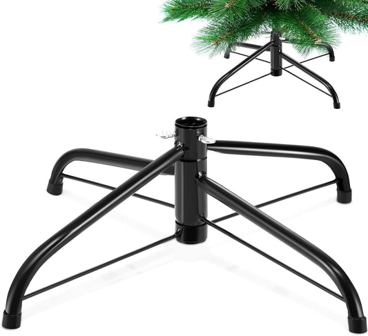 Roowest Christmas Tree Stand Artificial Christmas Tree Base Metal Xmas Tree Folding Replacement Holder Green Tree Base for Christmas Holiday Winter Tree Party Decorations (16 Inch) Home & Garden > Decor > Seasonal & Holiday Decorations Roowest 24 Inch