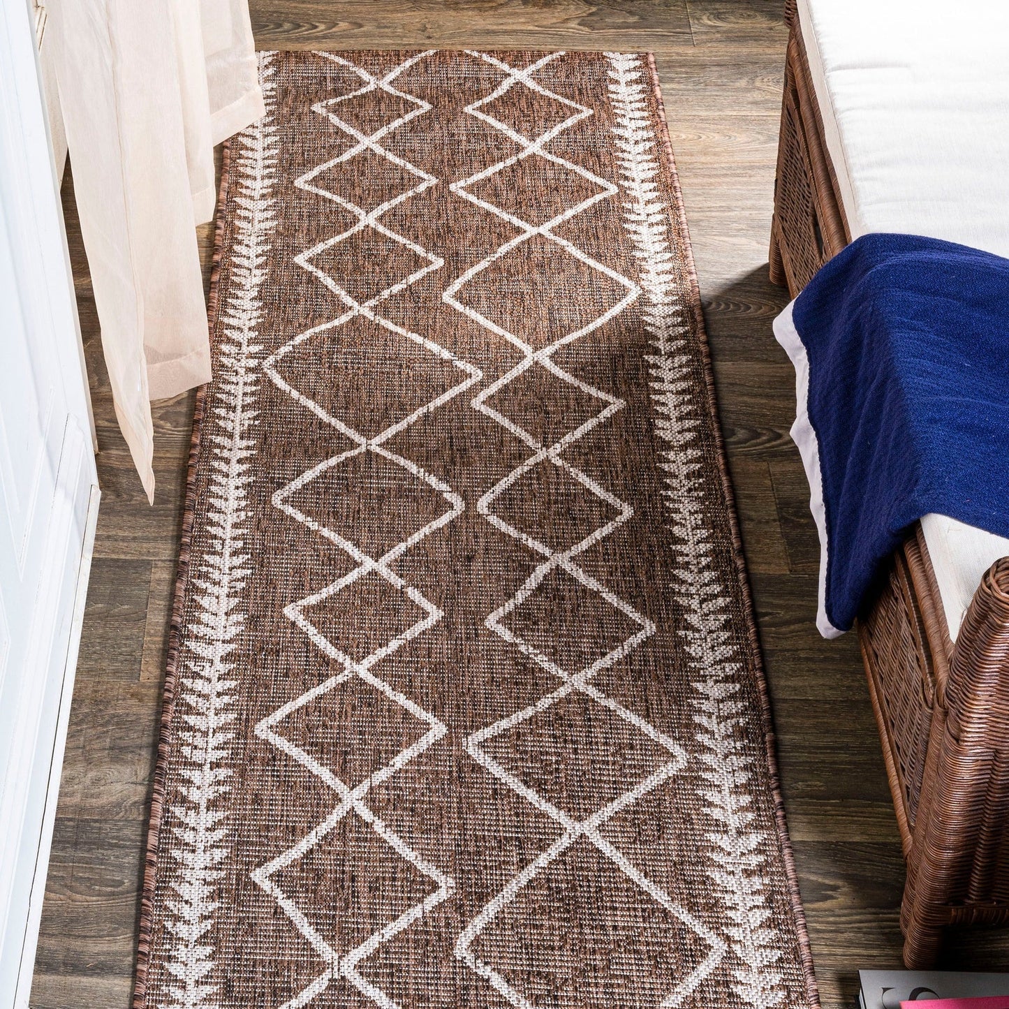 Derya Tribal Diamond Trellis Indoor/Outdoor Area Rug - Pier 1