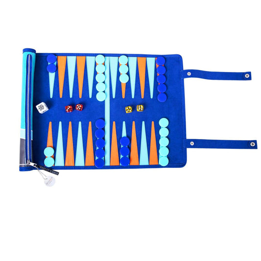 California Roll - Luxury Vegan Leather Backgammon Set