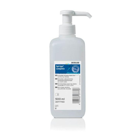 Ecolab Spirigel Complete Alcohol Hand Gel Pump - 500ml
