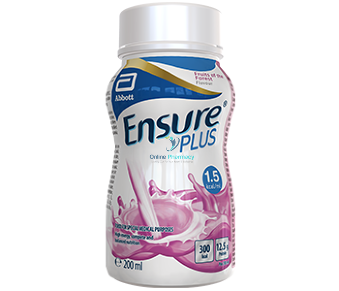 Ensure Plus Fruit Of Forest Nutritional Drink Bottle -  200ml / 24 x 200ml Case