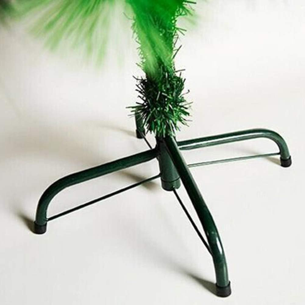 Haixclvye Green Christmas Tree Iron Tripod Base Bracket Iron Frame Accessories Metal Pole Holder 30-50Cm Artificial Christmas Tree Stand Base Party Decoration