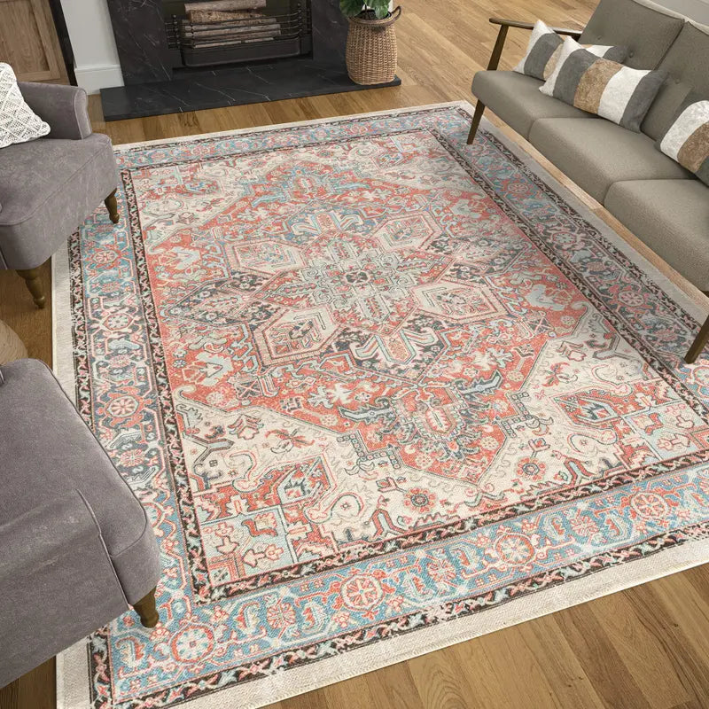 ANTIQUITY RUG  DARK RUST