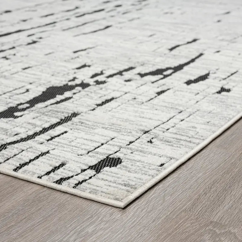 BREEZE RUG BLACK/GRAY