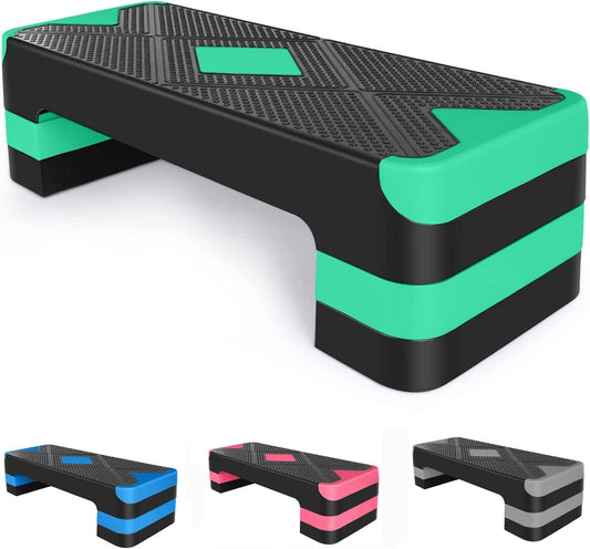 Haokang Adjustabl Aerobic Stepper Fitness Step Platform Health Workout for Sports Training