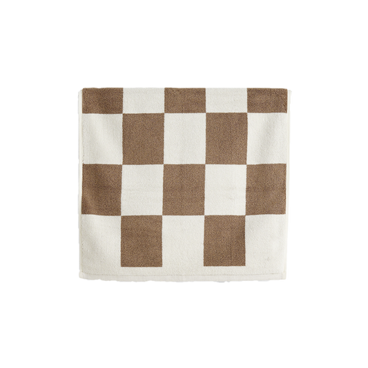 HAY | Check Bath Mat - Cappuccino