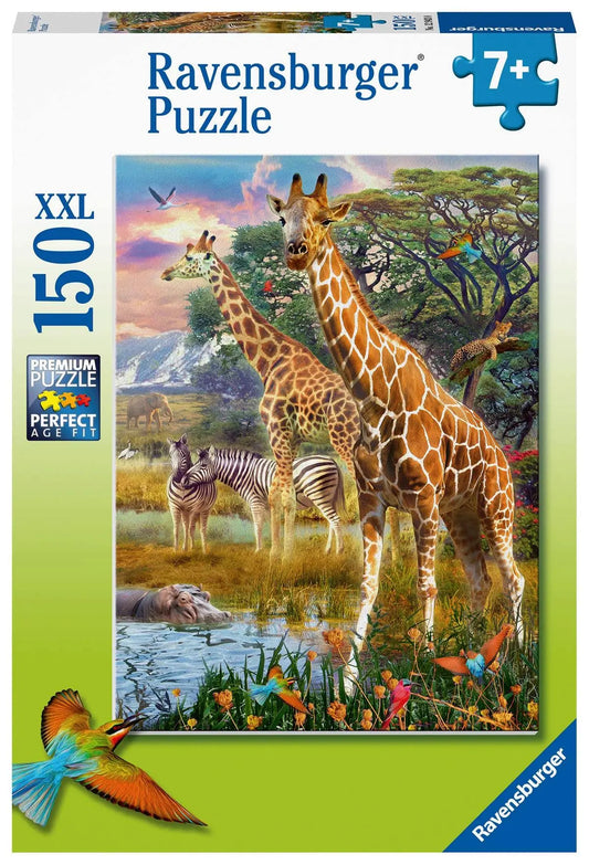 Ravensburger Giraffes in Africa 150 Piece Puzzle