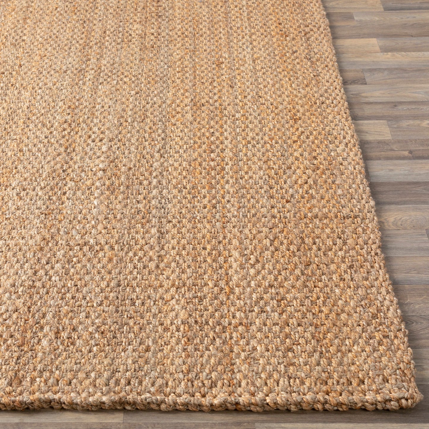 Thick Jute Rug - Wheat