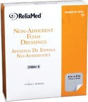 Reliamed ZDF44 Foam Dressing Box of 10