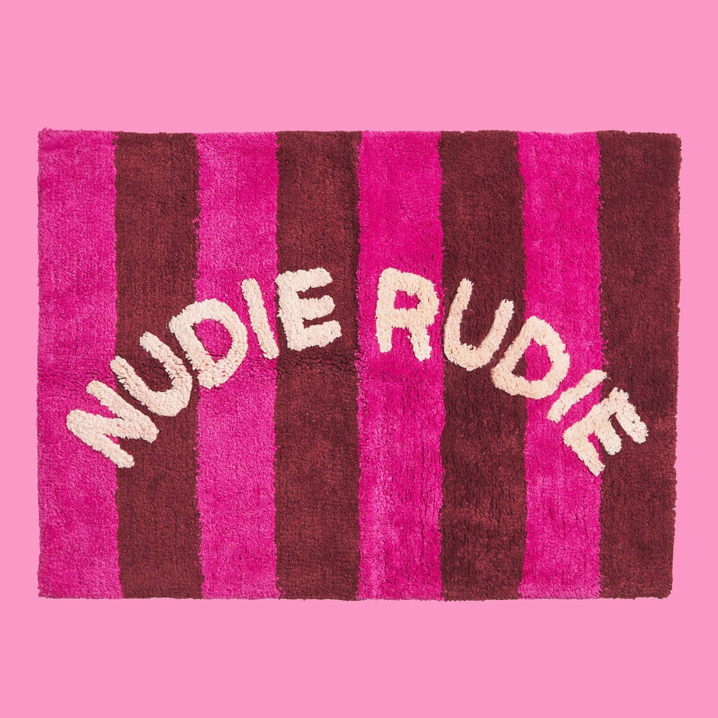 Zelia Nudie Rudie Bath Mat | Bougainvillea