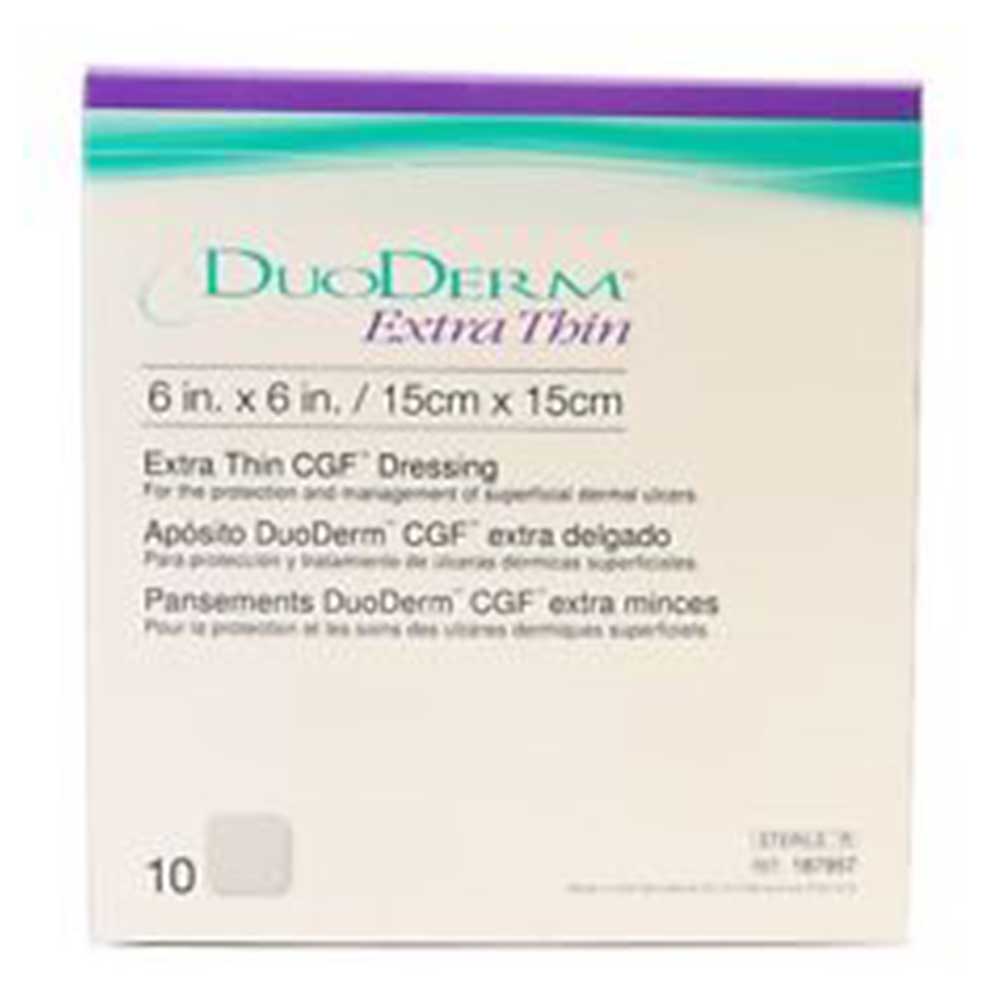 DuoDERM 187957 Extra Thin Dressing, Box of 10