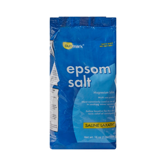 sunmark® Magnesium Sulfate Epsom Salt, 1 lb. Pouch