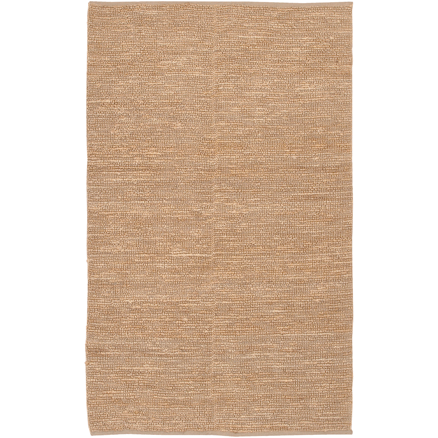 Reversible Jute Loop Rug: Natural Dark