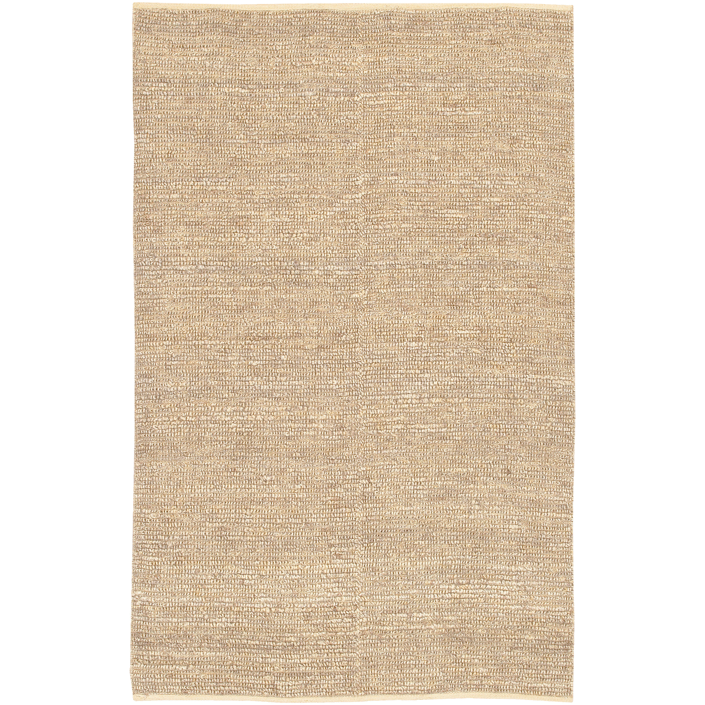 Reversible Jute Loop Rug: Natural Light