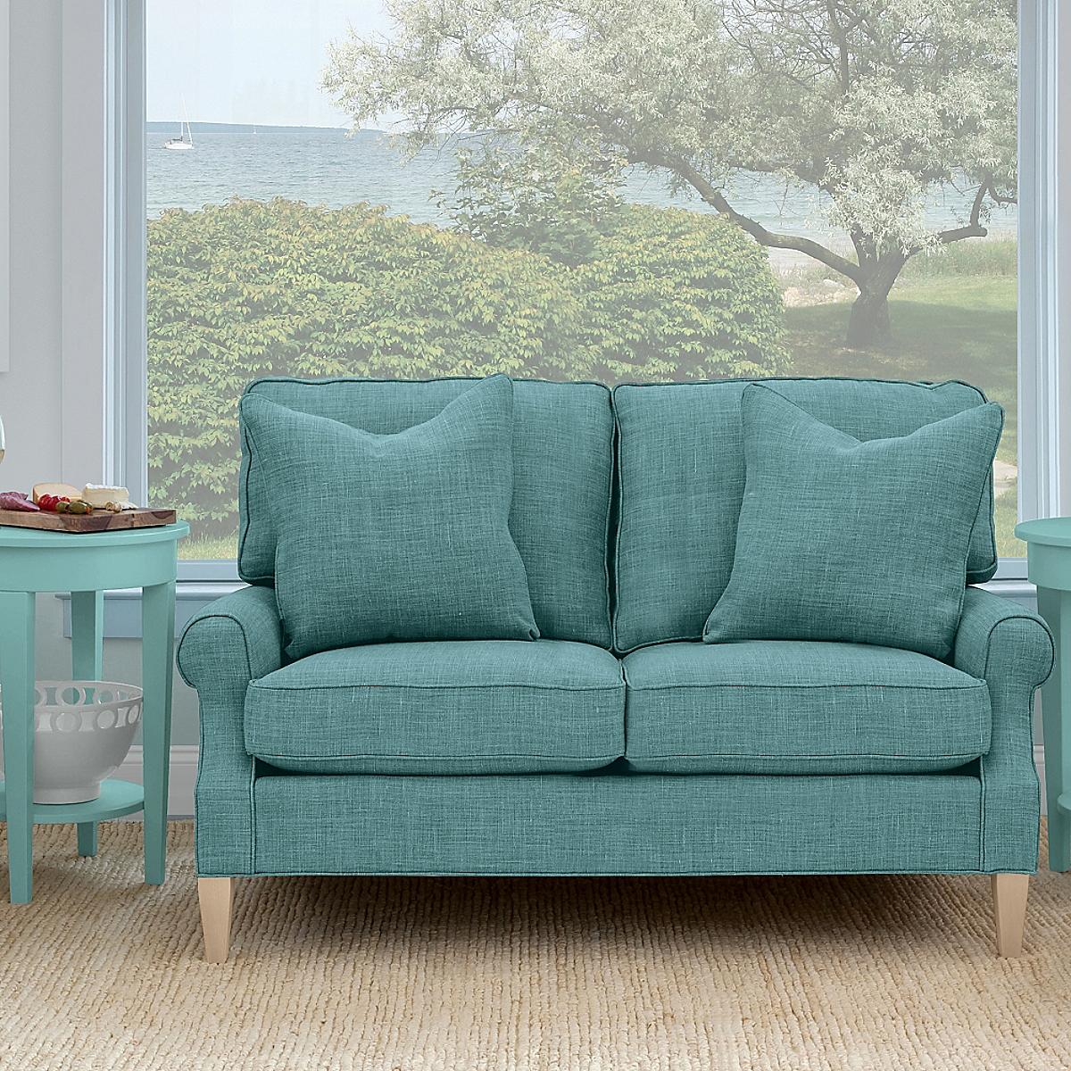 Reversible Jute Loop Rug: Natural Light