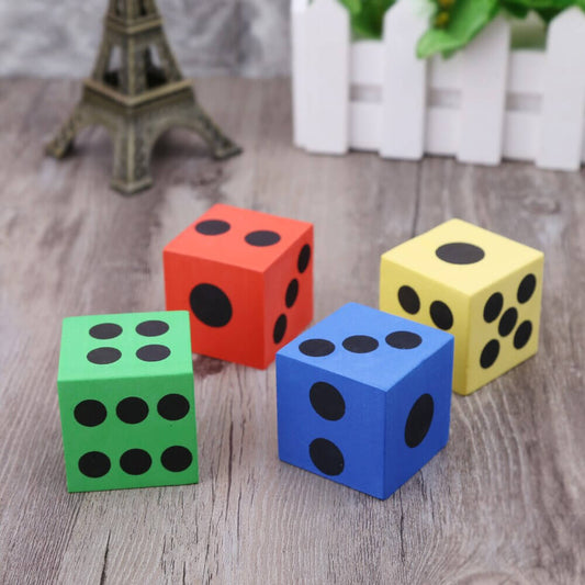 Small Foam Dice Set. Shop Dice Sets & Games on Mounteen. Worldwide shipping available.