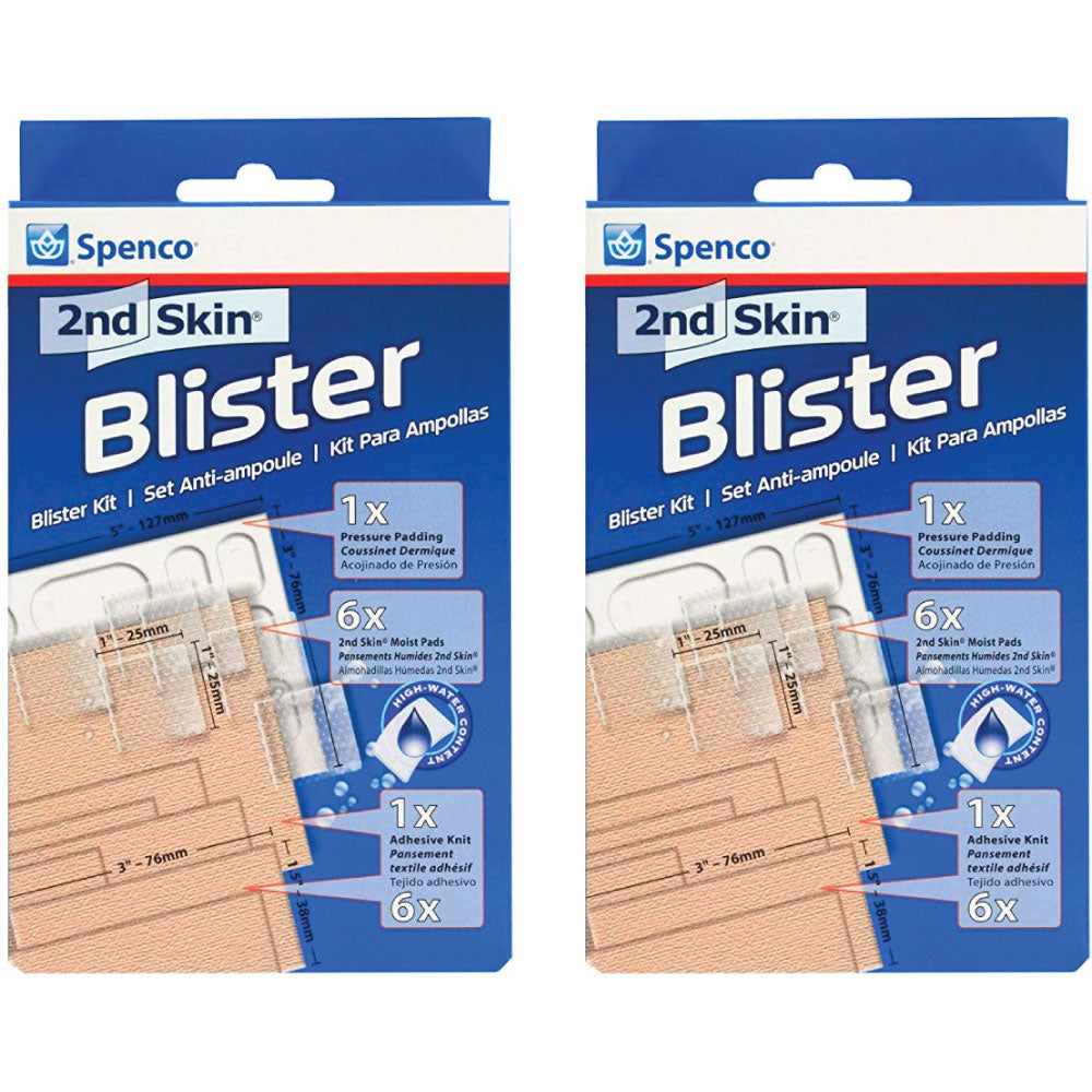 Spenco 2nd Skin blister kit to heal and protect new prosthetic wounds.