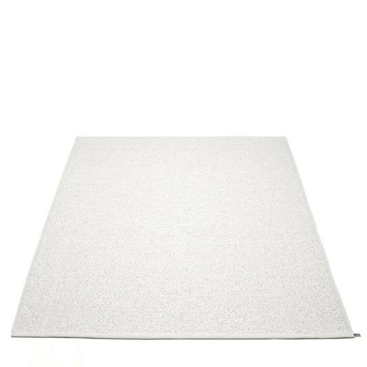 Svea Rug - White Metallic - Sea Green Designs