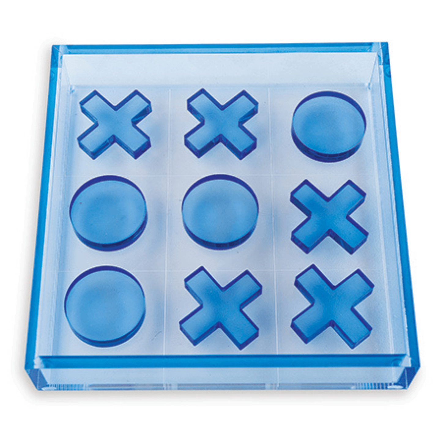 Tic-Tac-Toe Blue Game Set
