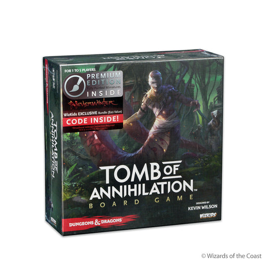 Dungeons & Dragons: Tomb of Annihilation Adventure System Board Game (Premium Edition)