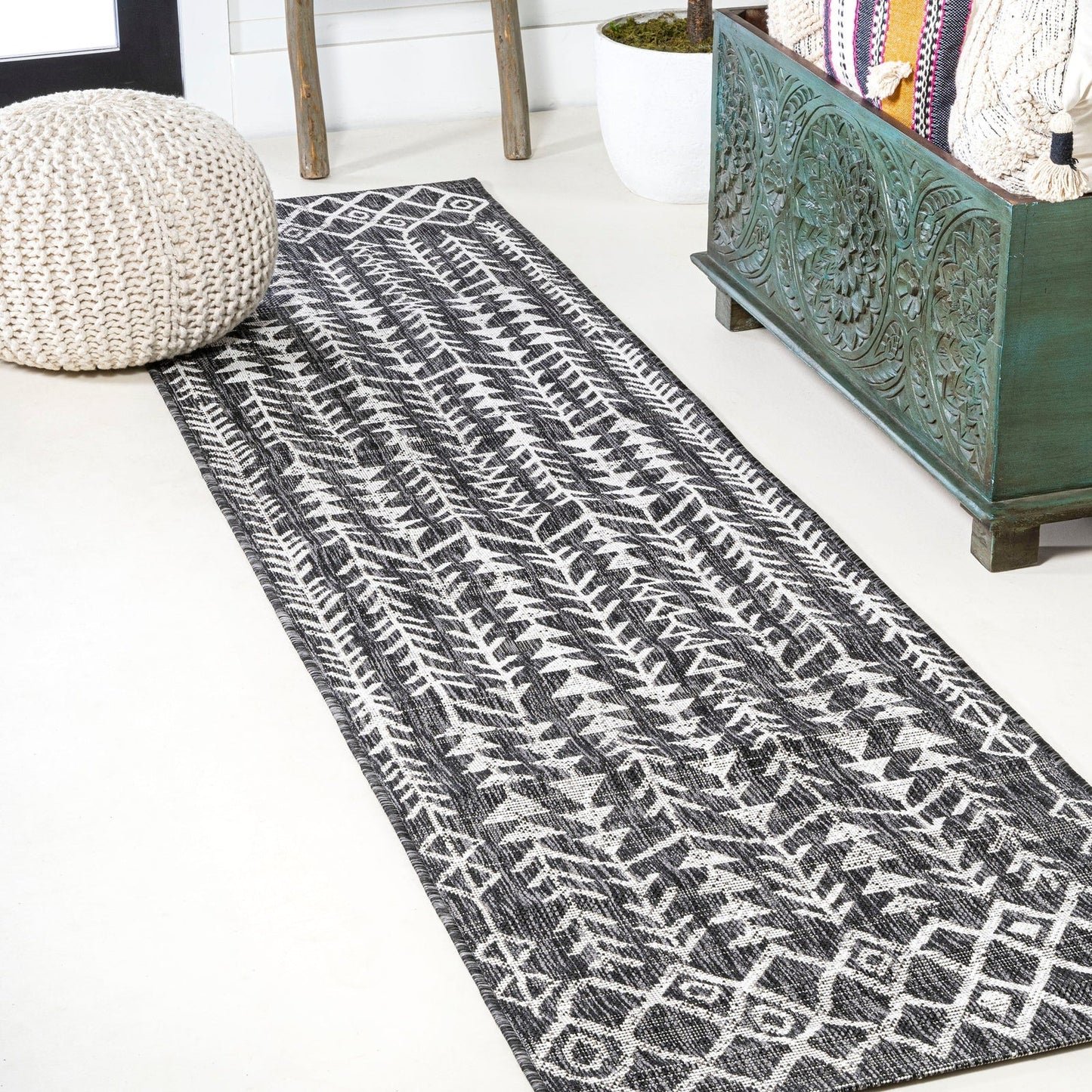 Tokay Bohemian Geometric Indoor/Outdoor Area Rug - Rugs