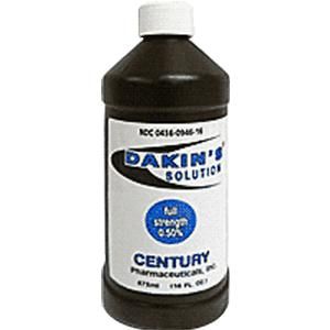 Dakin's Solution .5% Wound Cleanser 16 oz. Bottle One count