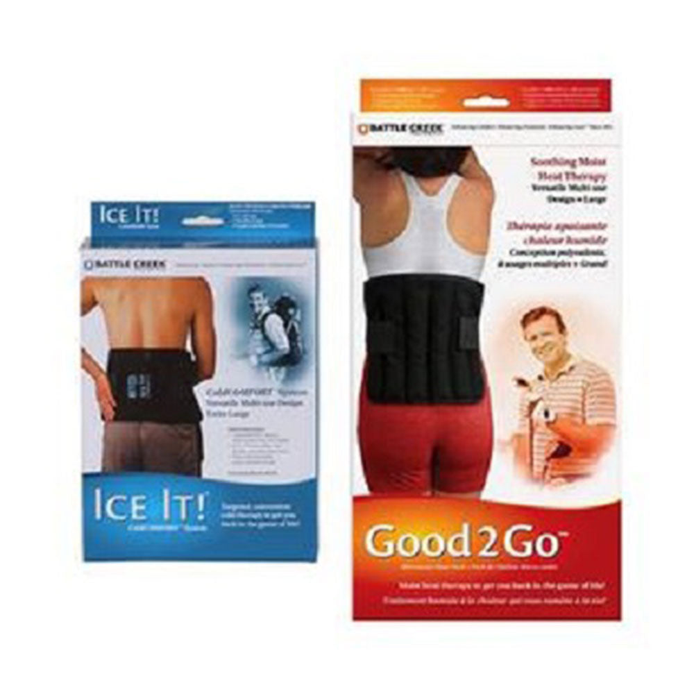 Battle Creek Good2go Pain Kit Back with Hot and Cold Therapy