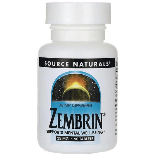 Source Naturals Zembrin 25mg Tablets (60 count) #10086760